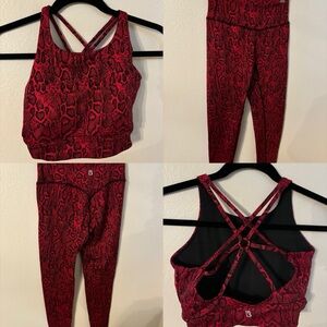 Buff Bunny Women's Yoga Pants and Sports Bras (lot of 4 pants + 2 tops)